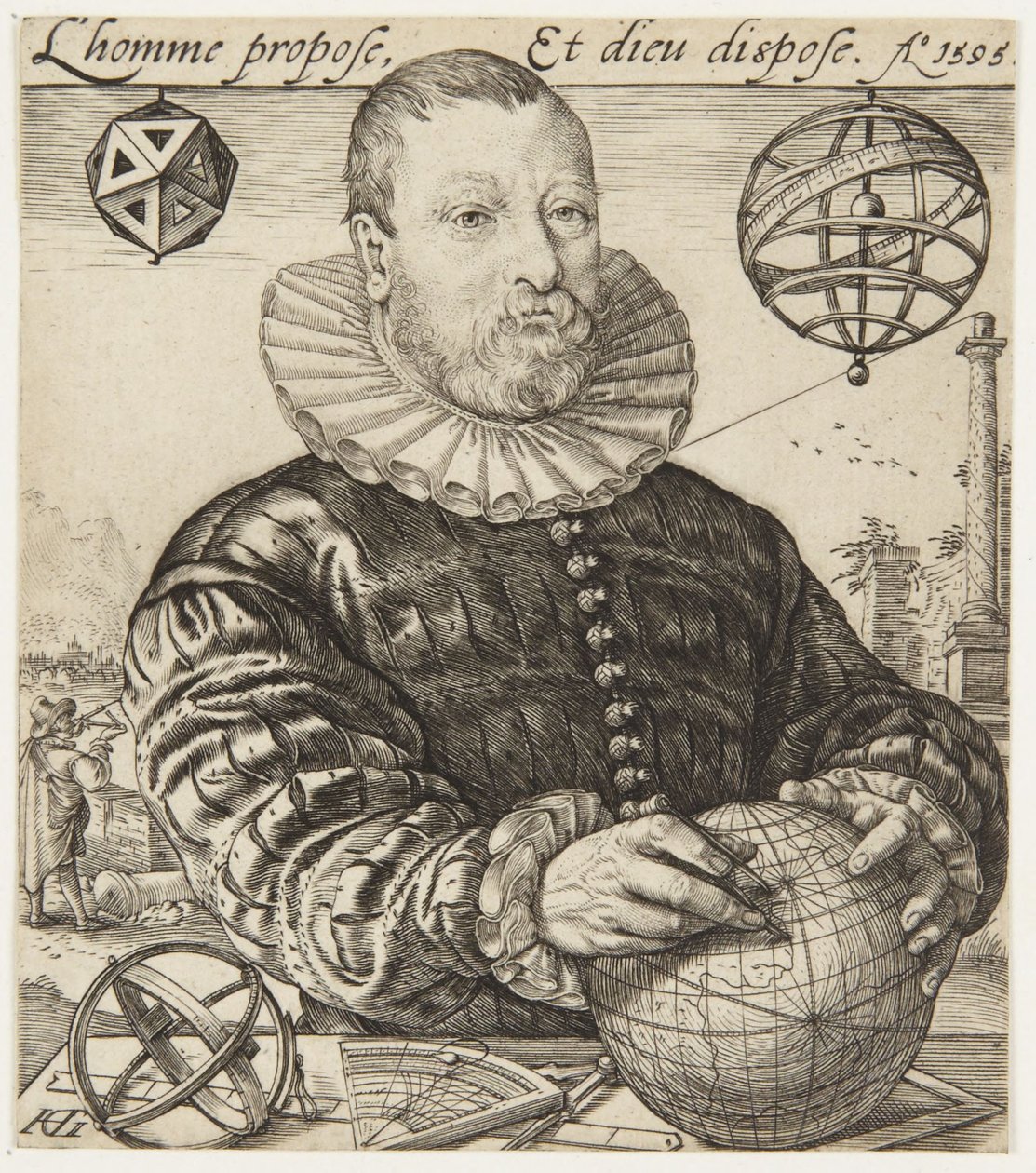 Nicolaus Petri van Deventer da Hendrick Goltzius