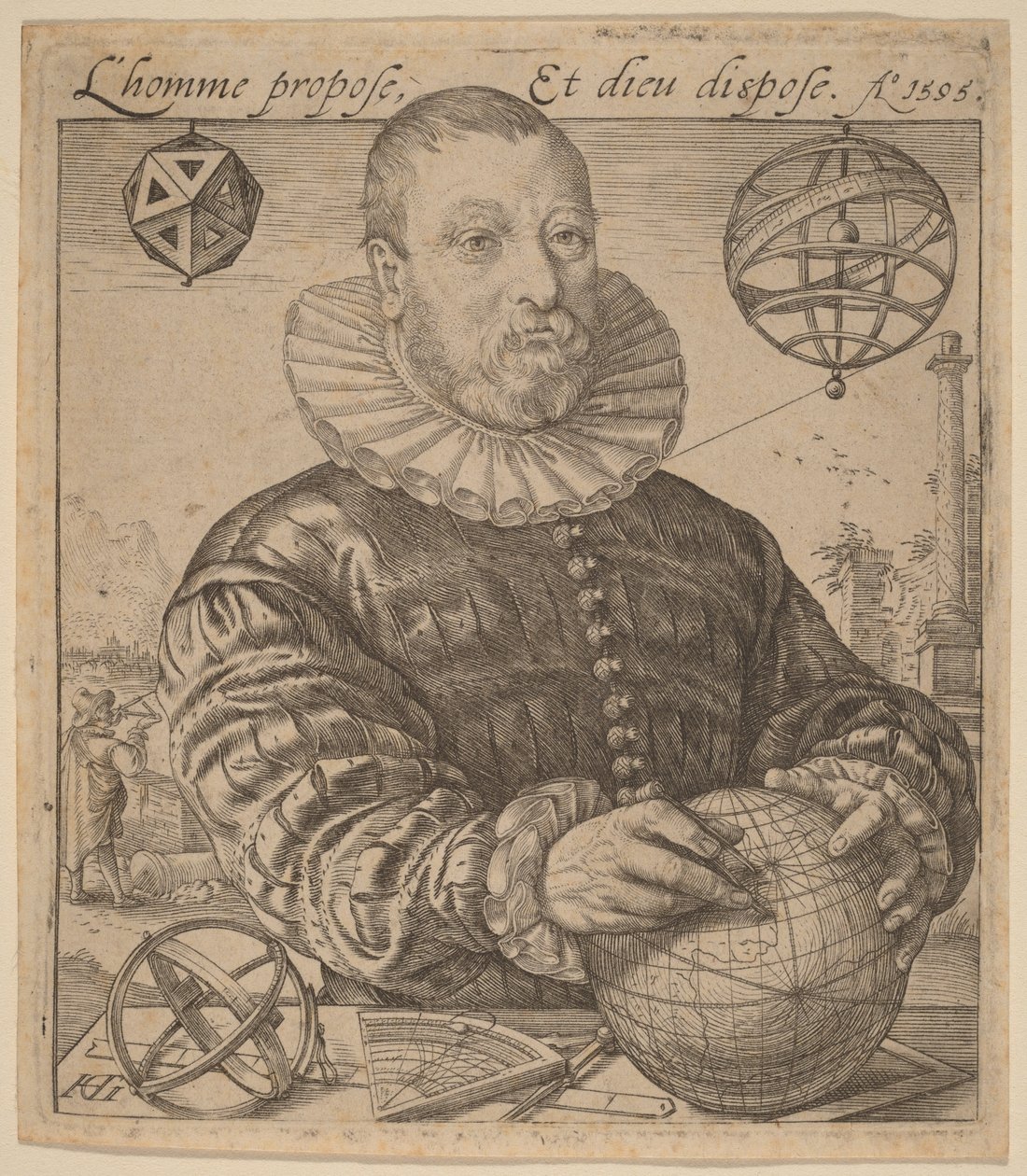 Nicolaus Petri van Deventer da Hendrick Goltzius