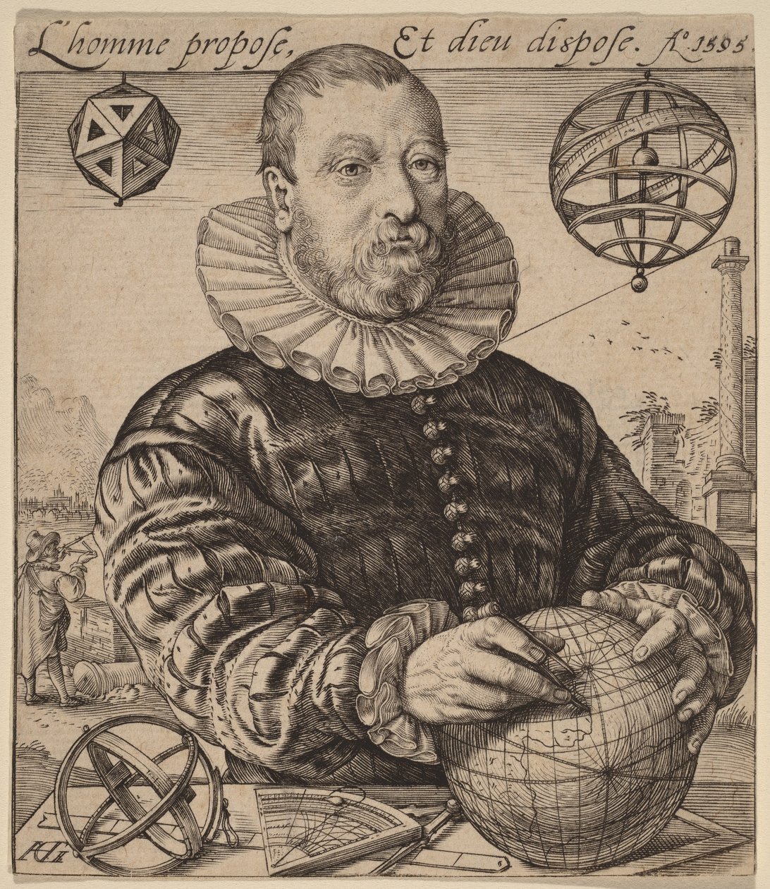 Nicolaus Petri van Deventer da Hendrick Goltzius