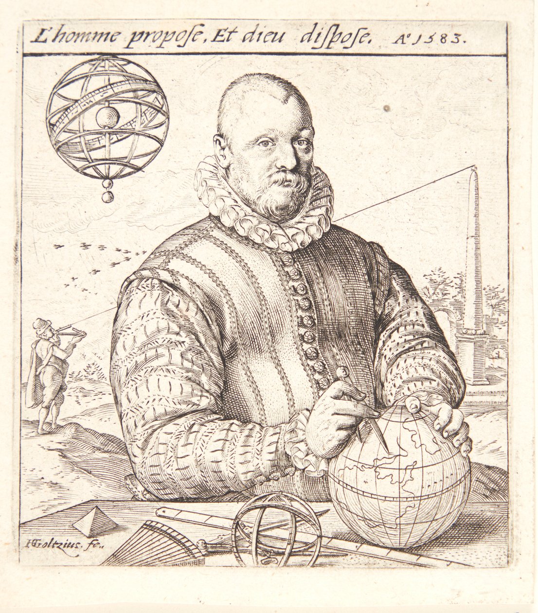 Nicolaus Petri van Deventer da Hendrick Goltzius
