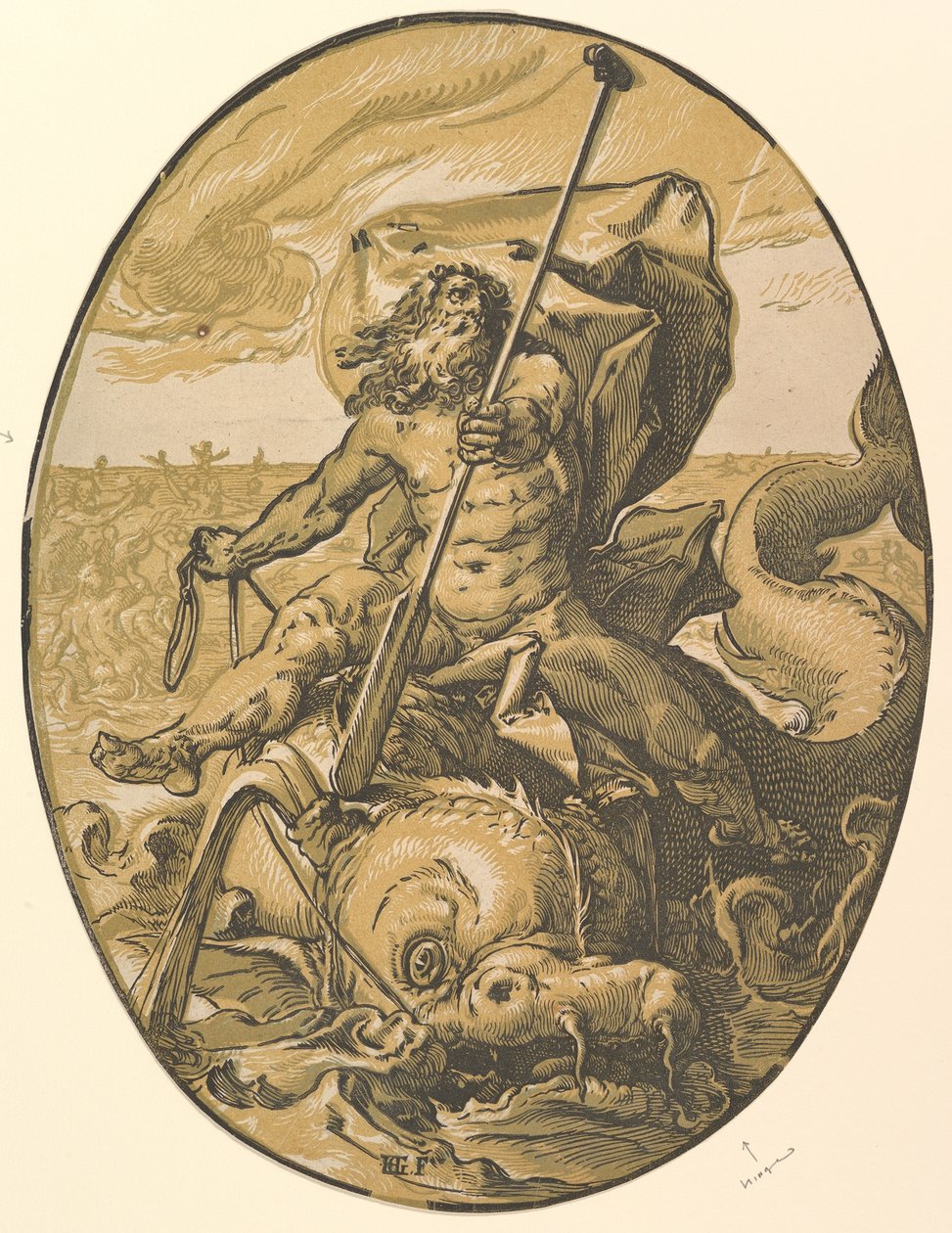 Oceano da Hendrick Goltzius