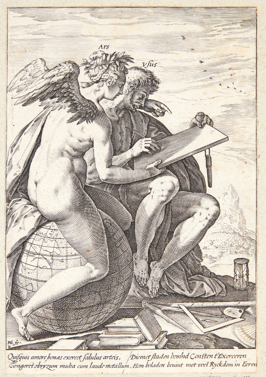 Esercizio e arte da Hendrick Goltzius