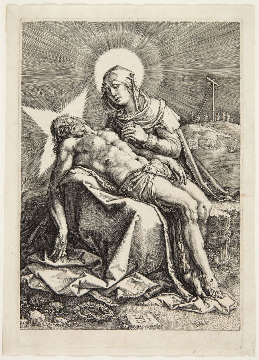 Pietà da Hendrick Goltzius