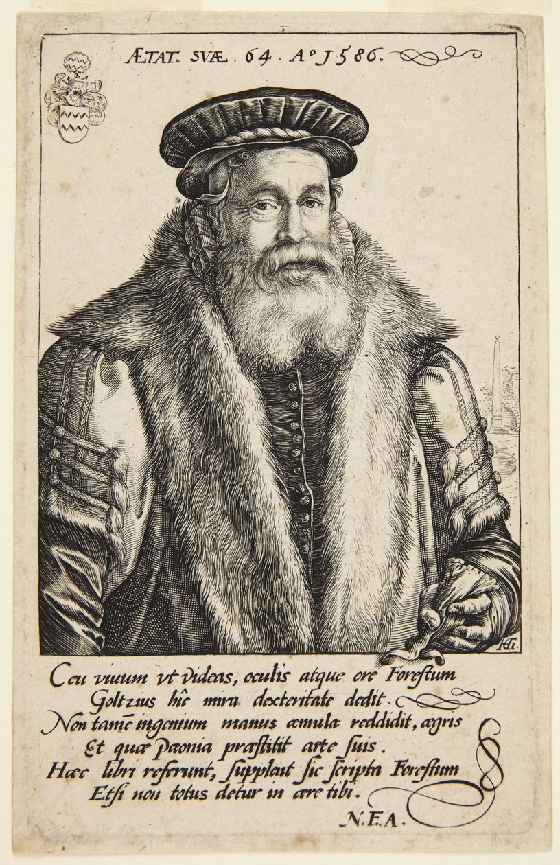Pieter van Foreest da Hendrick Goltzius