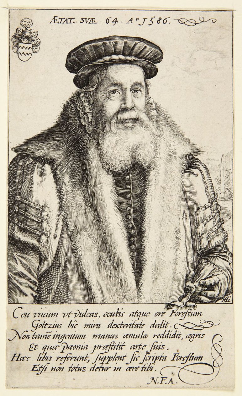 Pieter van Foreest da Hendrick Goltzius
