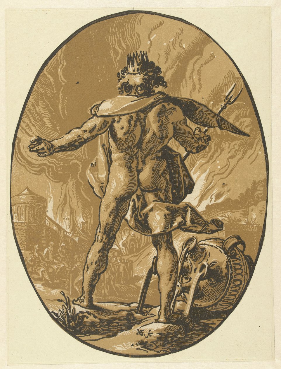Plutone da Hendrick Goltzius