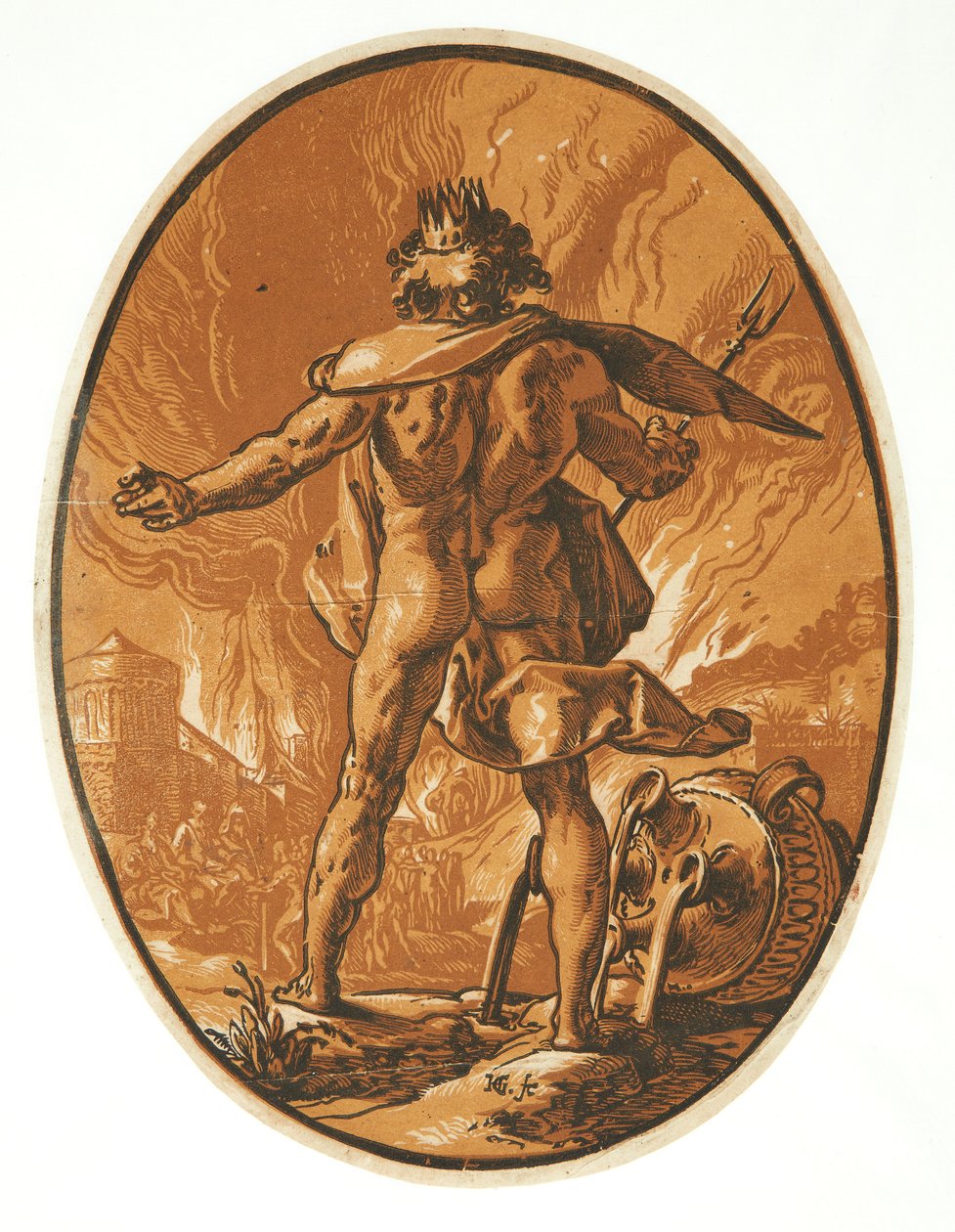 Pluto da Hendrick Goltzius