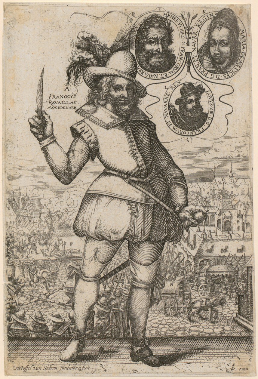 Plutone, tavola 3 della serie "Otto divinità antiche" da Hendrick Goltzius