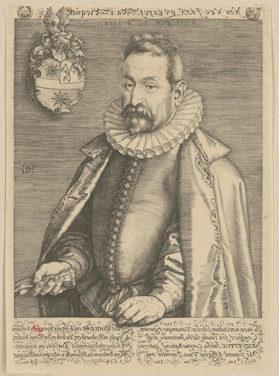 Ritratto di Jan Nicquet da Hendrick Goltzius