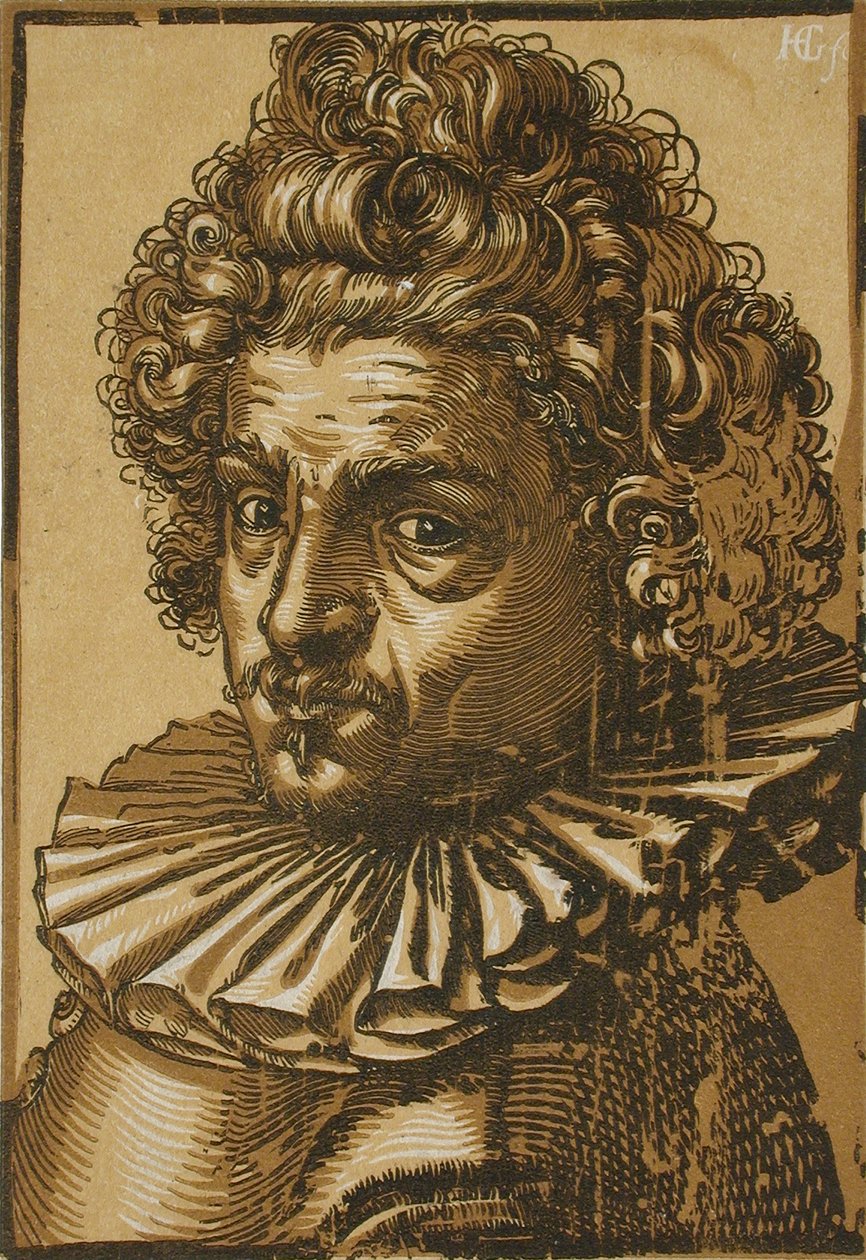 Ritratto di Gillis van Breen da Hendrick Goltzius