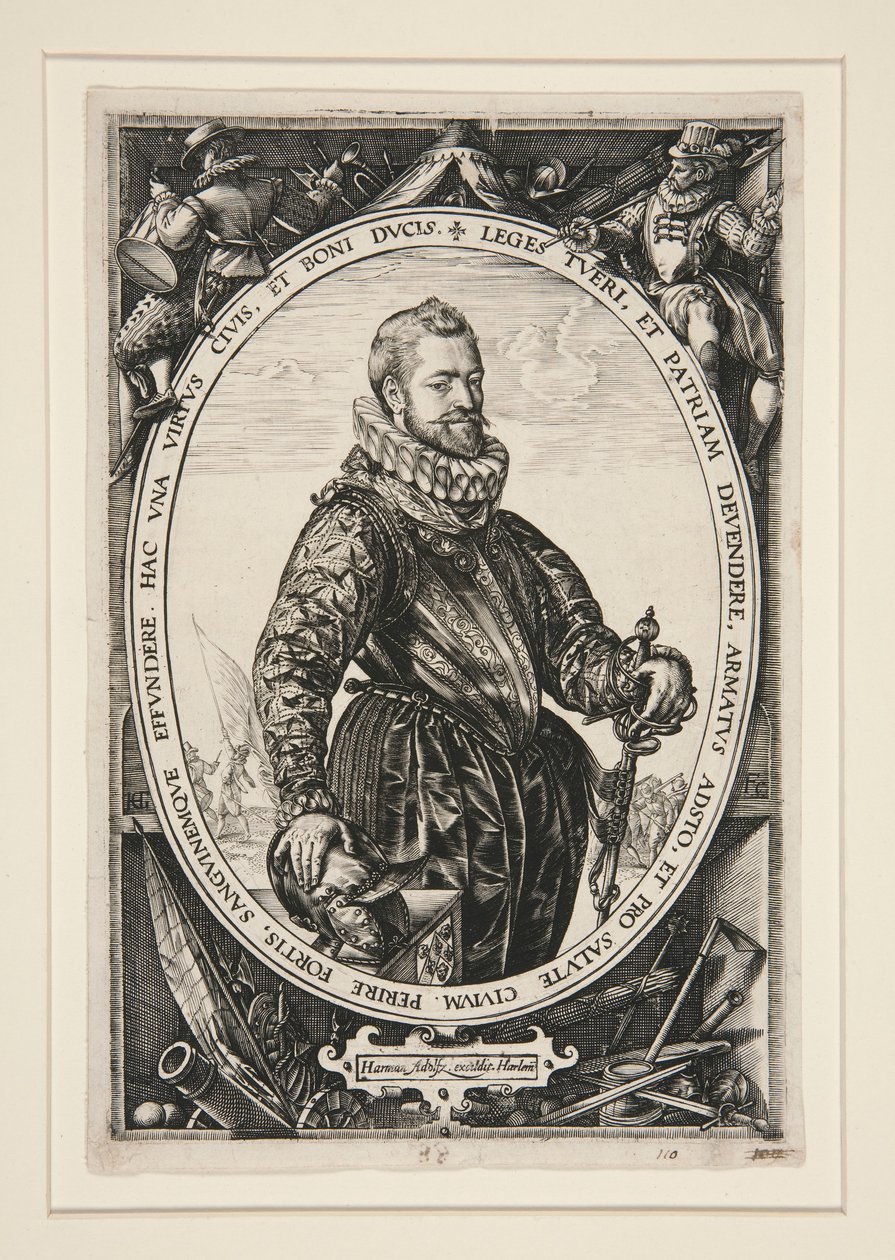Ritratto di Jacques de la Faille da Hendrick Goltzius