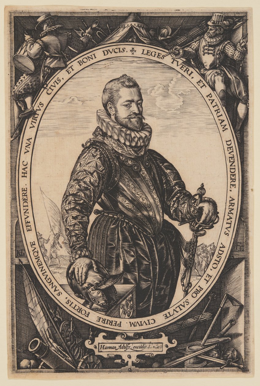 Ritratto di Jacques de la Faille da Hendrick Goltzius
