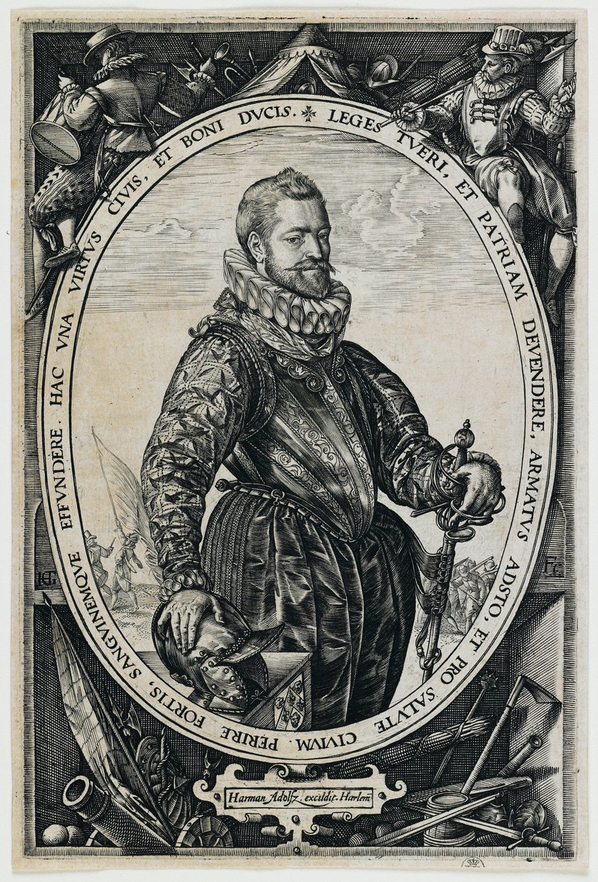 Ritratto di Jacques de la Faille da Hendrick Goltzius