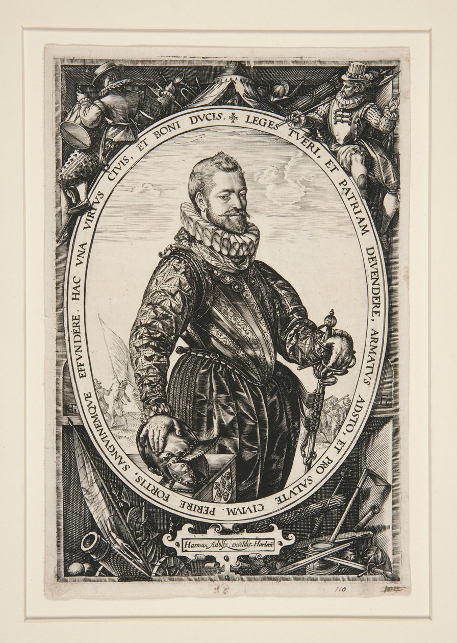 Ritratto di Jacques de la Faille da Hendrick Goltzius