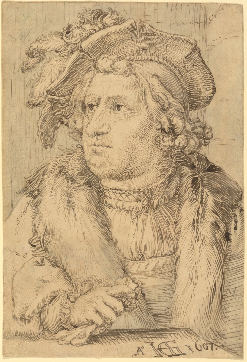 Ritratto di un uomo da Hendrick Goltzius