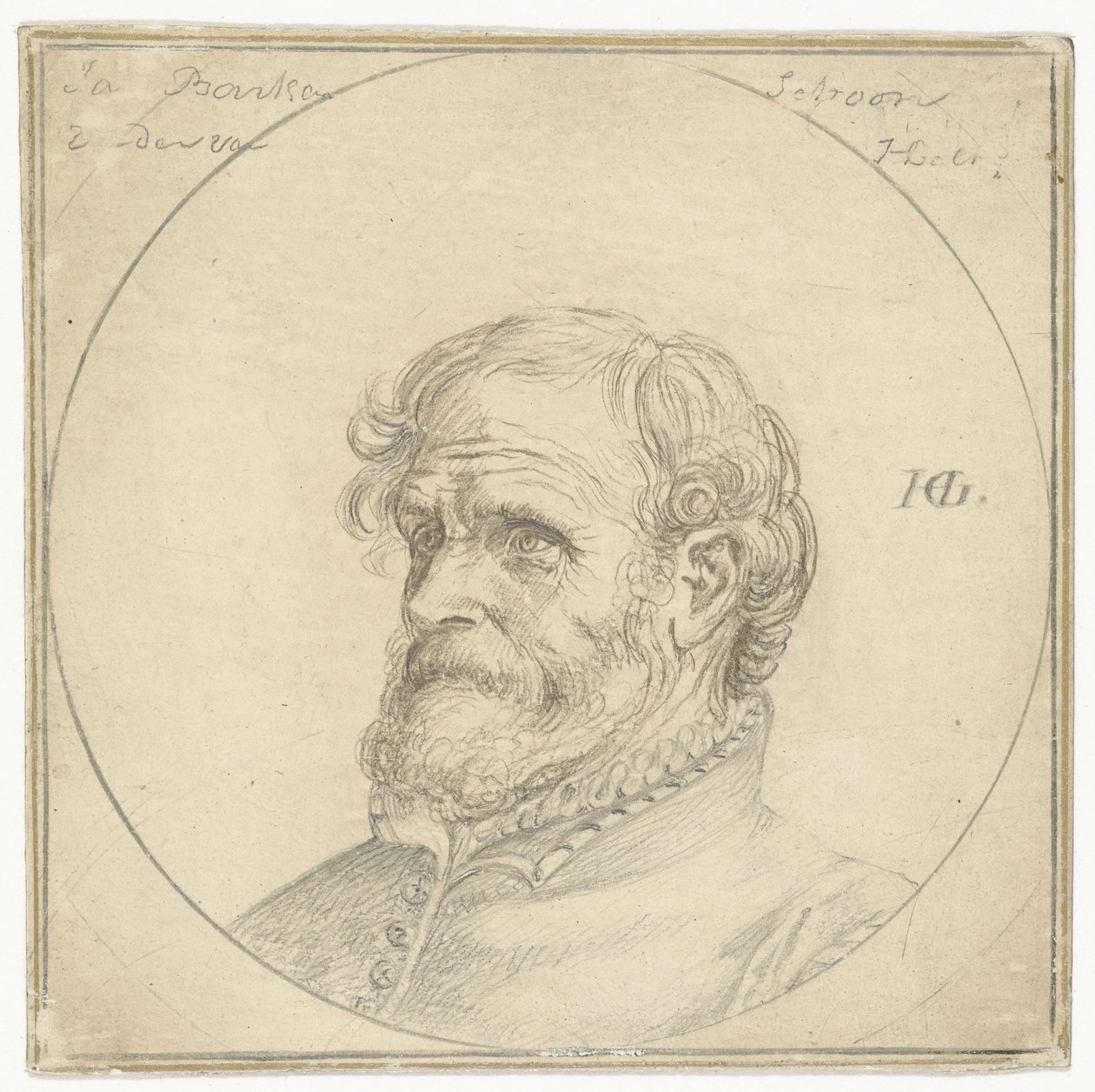 Ritratto di Jan Baertsen da Hendrick Goltzius