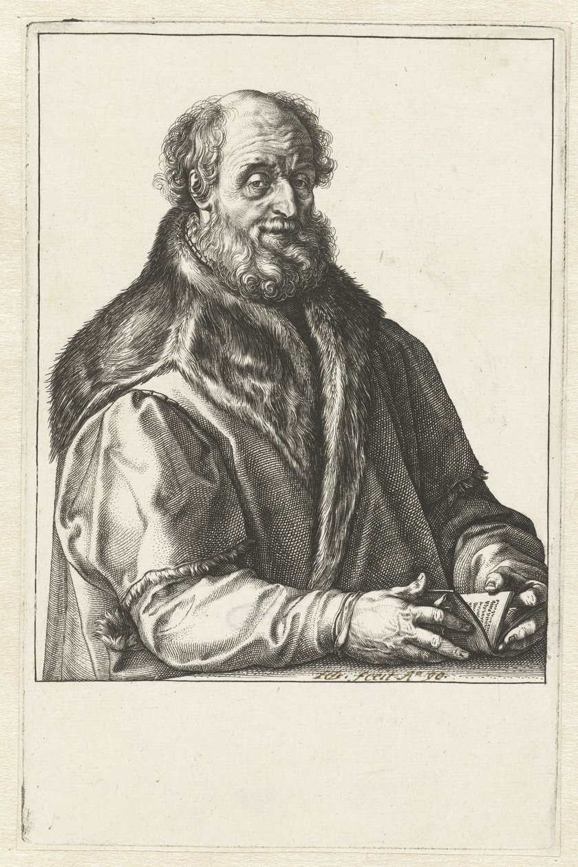 Ritratto di Jan van Suren da Hendrick Goltzius