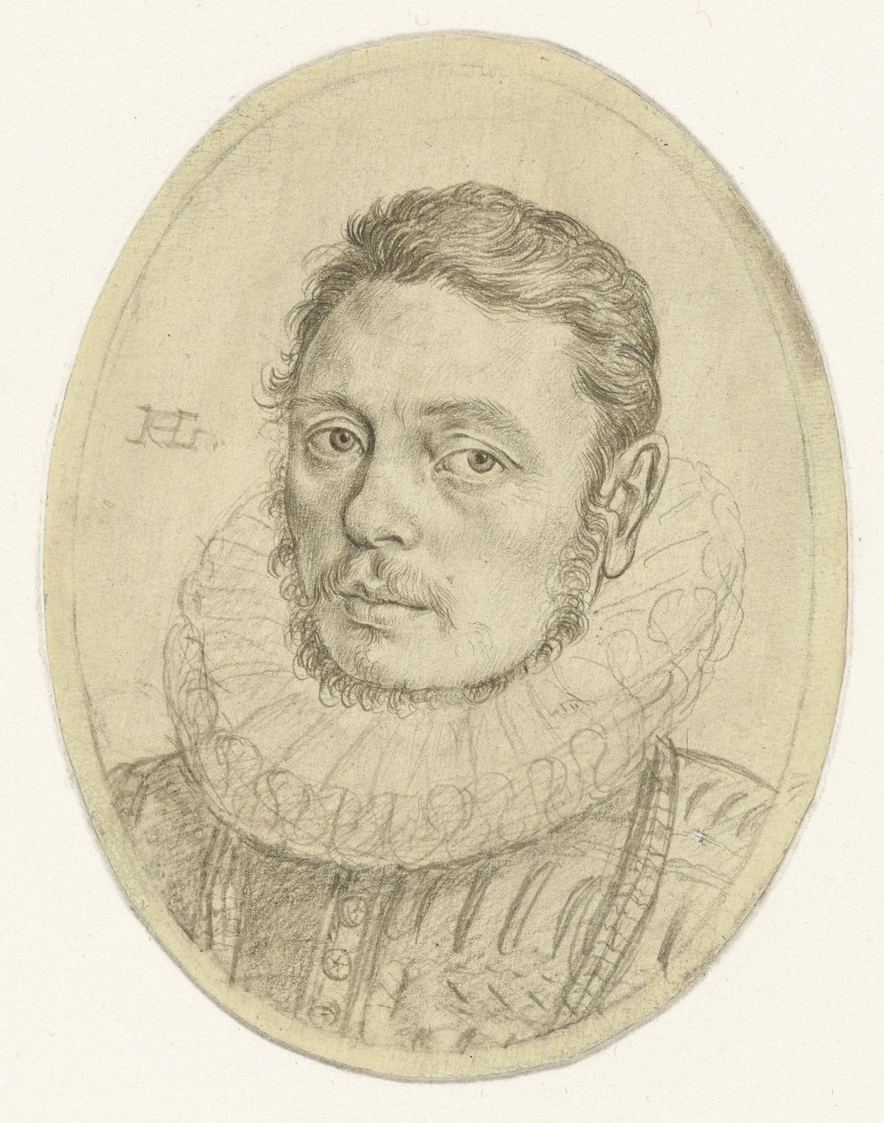 Ritratto di Pieter Dircksz. Hasselaer () da Hendrick Goltzius