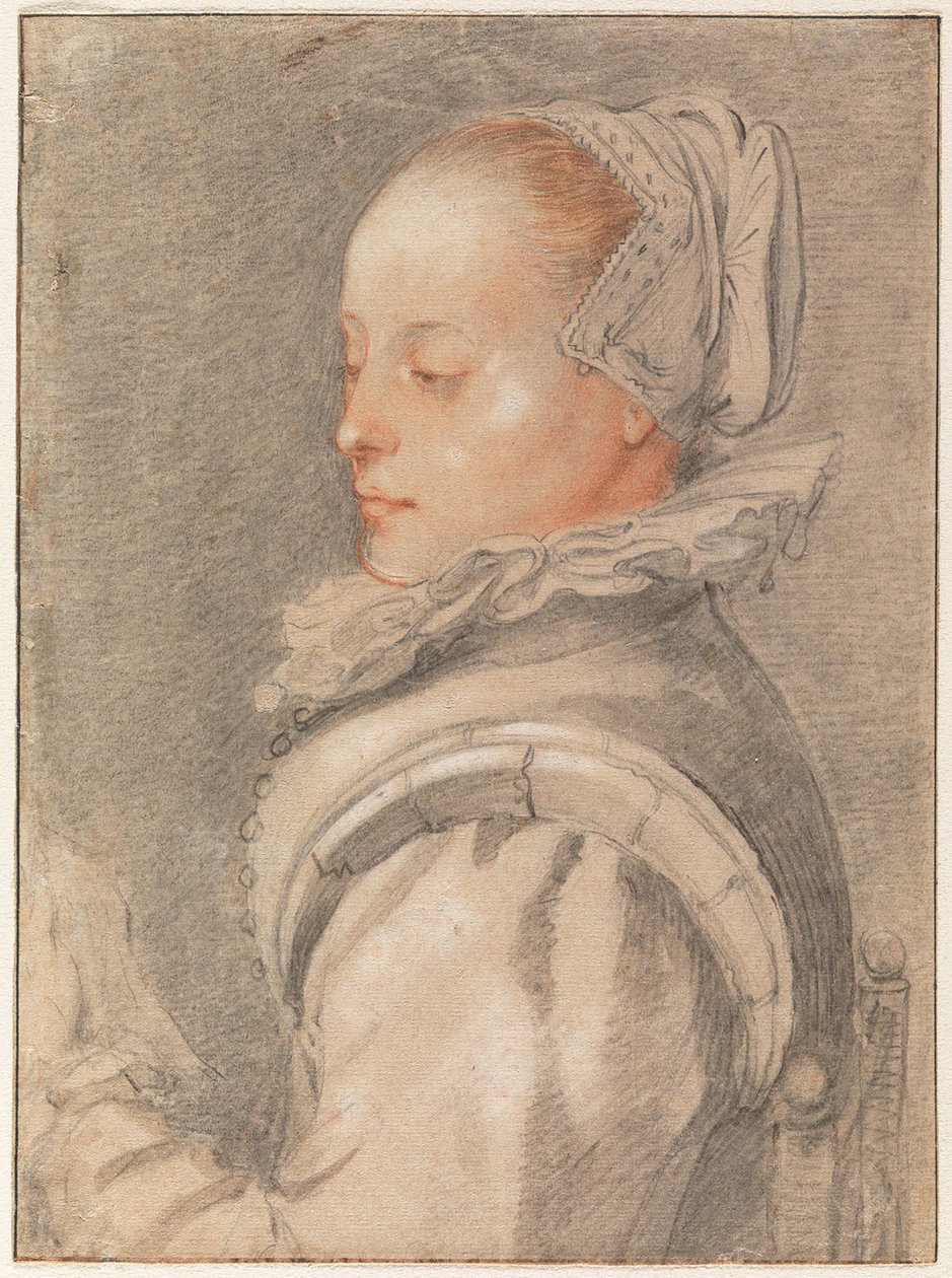 Ritratto di una giovane donna da Hendrick Goltzius