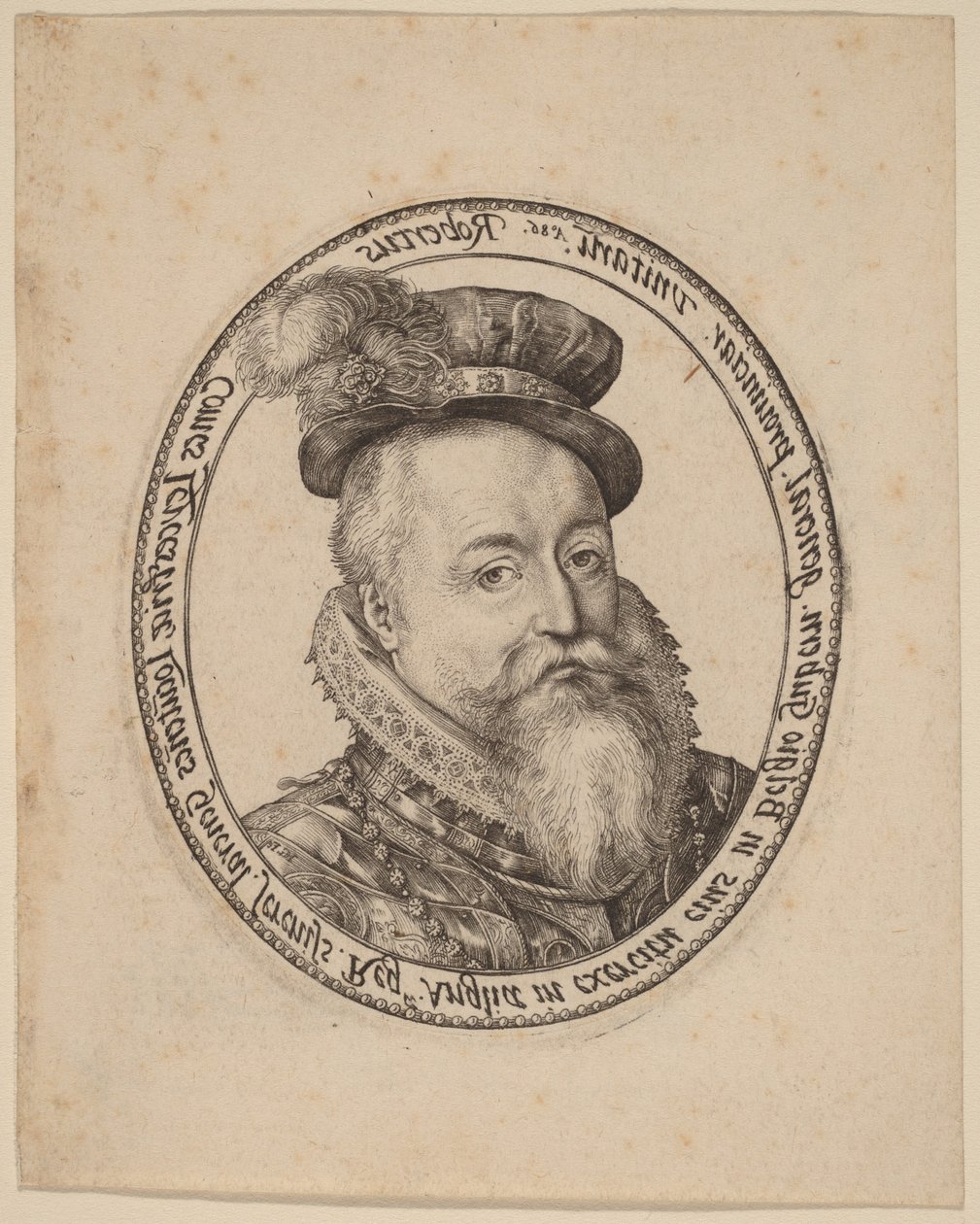 Robert Dudley, conte di Leicester da Hendrick Goltzius