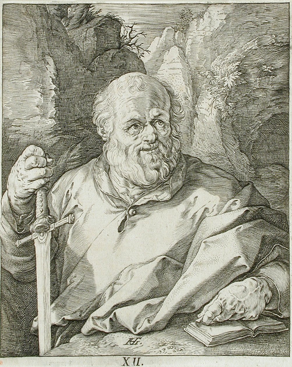 San Mattia da Hendrick Goltzius
