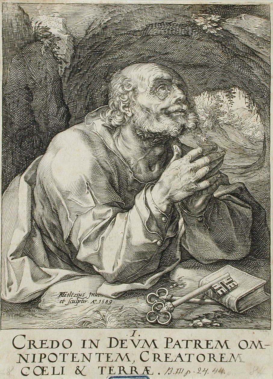 San Pietro da Hendrick Goltzius