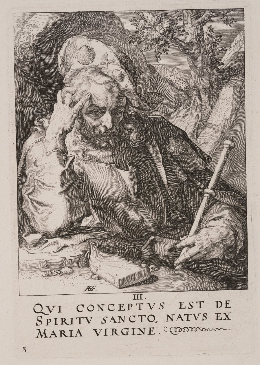 San Giacomo Maggiore, da Cristo, gli Apostoli e San Paolo con il Credo da Hendrick Goltzius