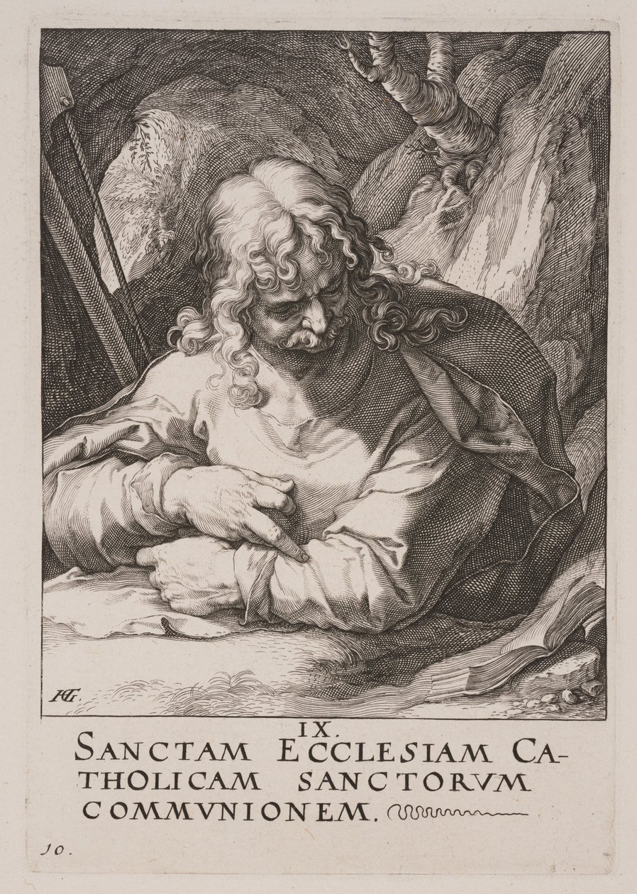 San Giacomo il Minore, da Cristo, gli Apostoli e San Paolo con il Credo da Hendrick Goltzius