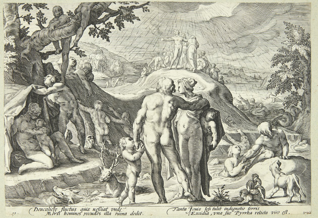 Il Diluvio da Hendrick Goltzius