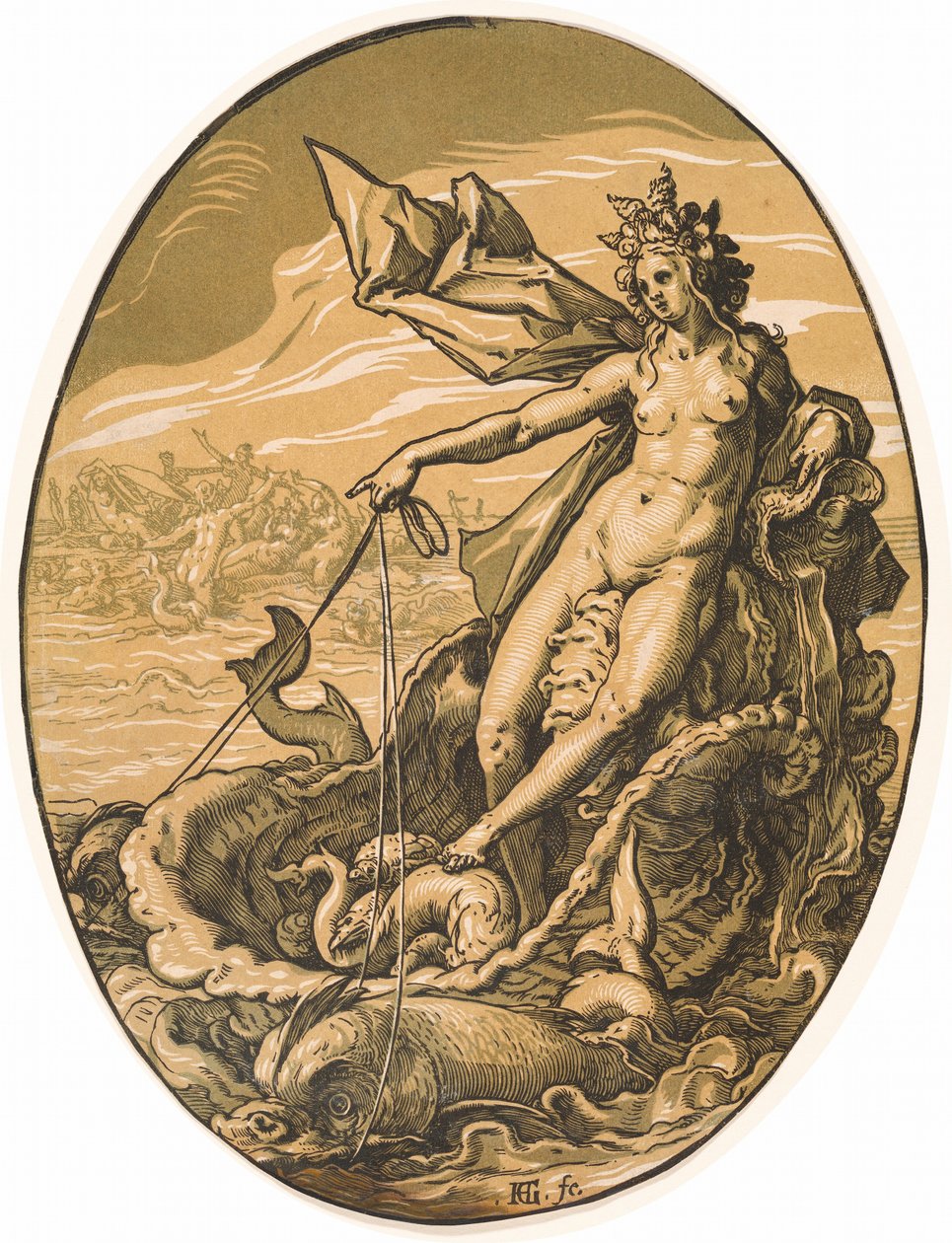 Teti da Hendrick Goltzius