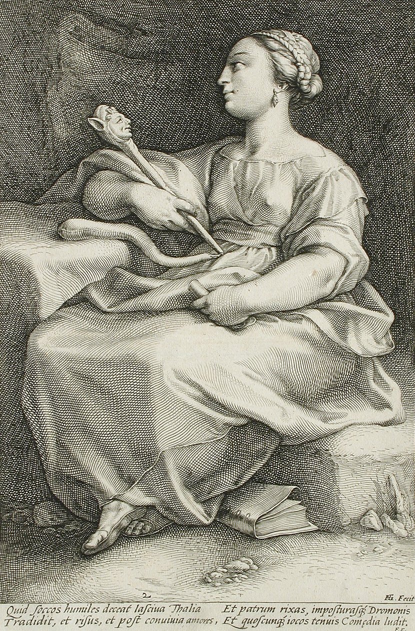 Thalia da Hendrick Goltzius