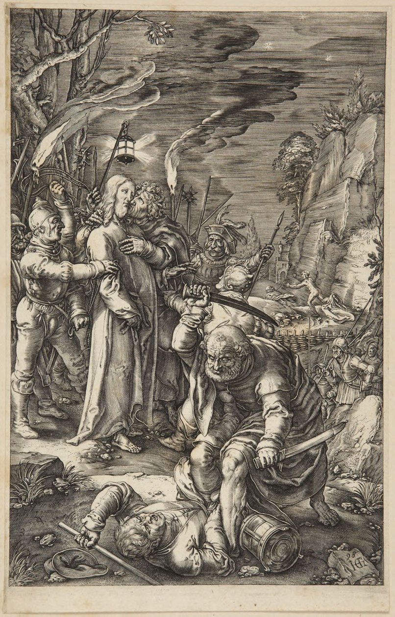 Il tradimento di Cristo da Hendrick Goltzius