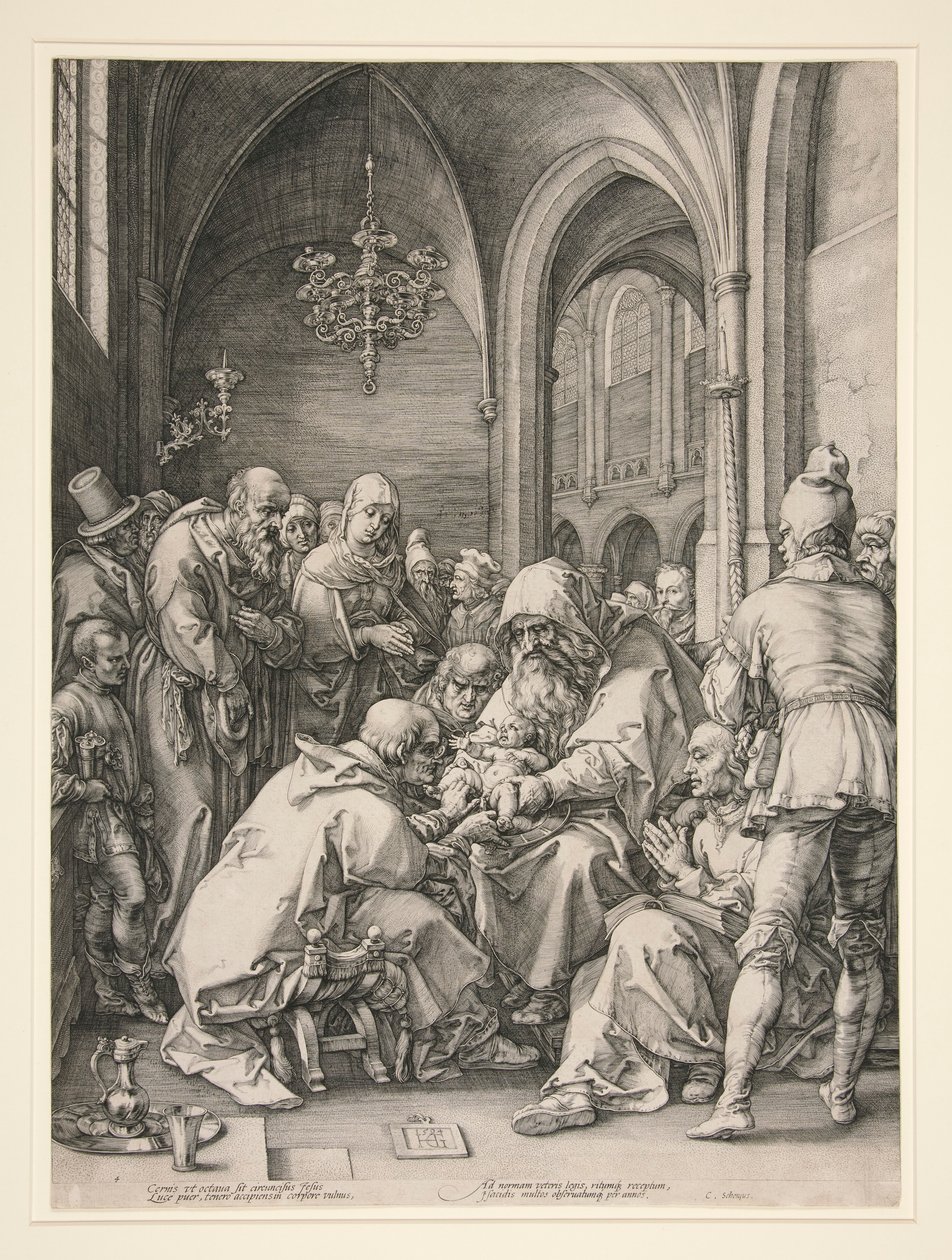 La Circoncisione da Hendrick Goltzius