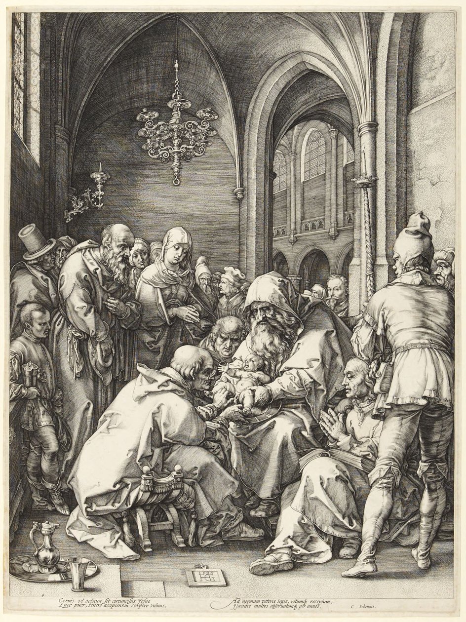 La circoncisione da Hendrick Goltzius