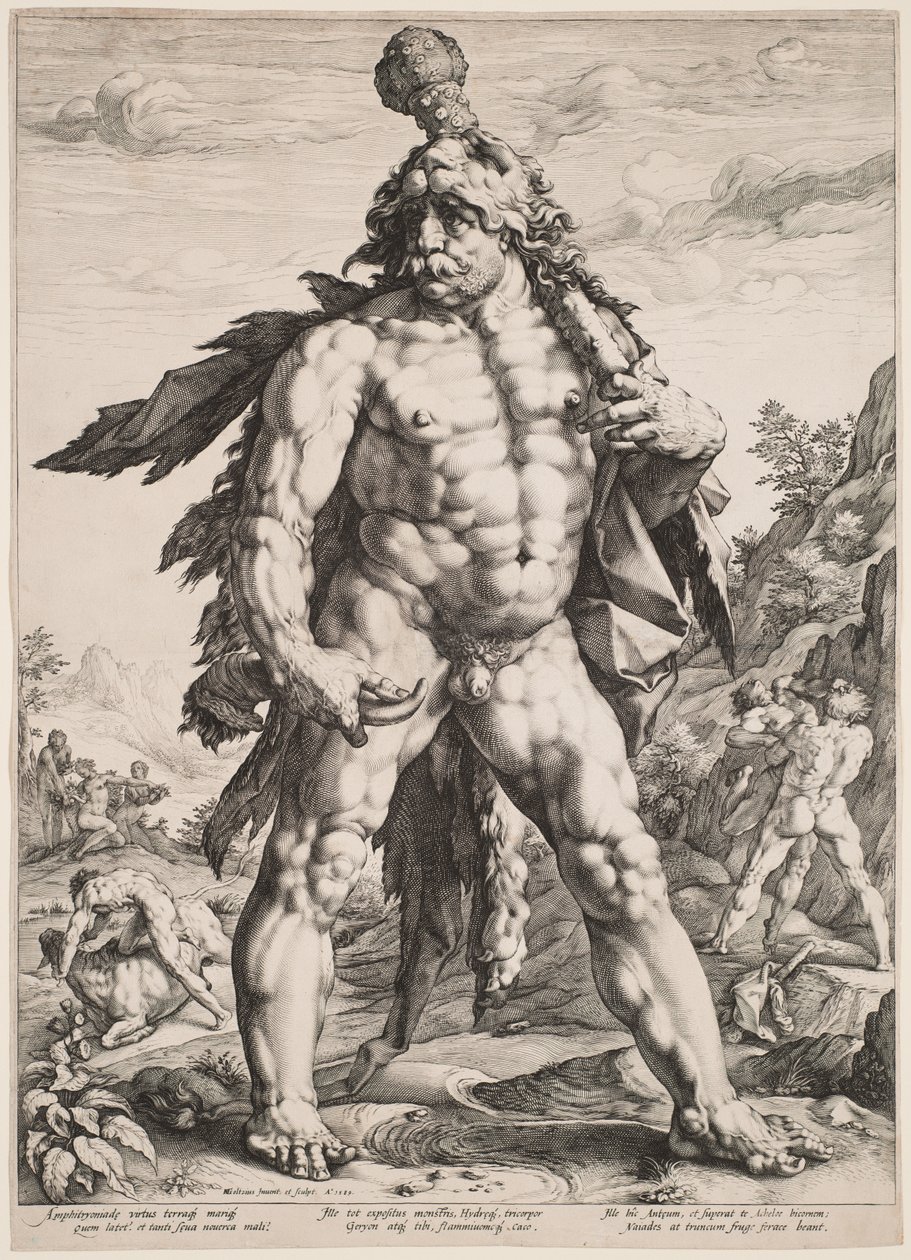 Il grande Ercole da Hendrick Goltzius