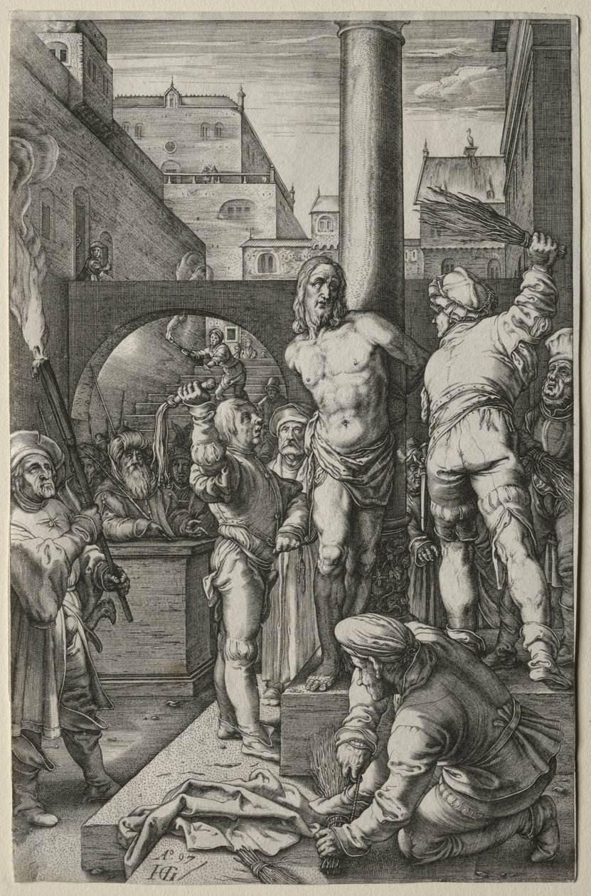 La Passione: La Flagellazione da Hendrick Goltzius