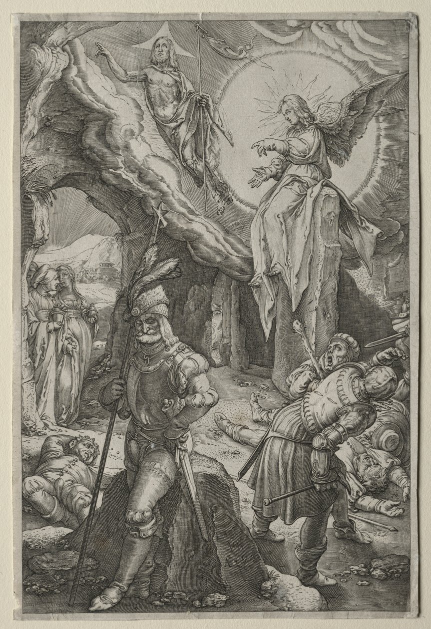 La Passione: La Resurrezione da Hendrick Goltzius