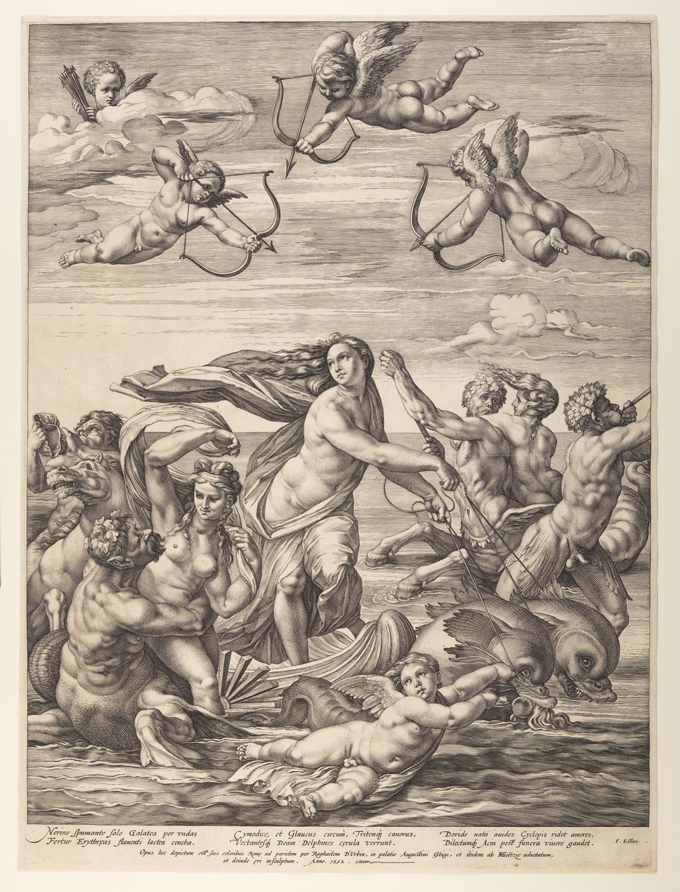 Il trionfo di Galatea da Hendrick Goltzius