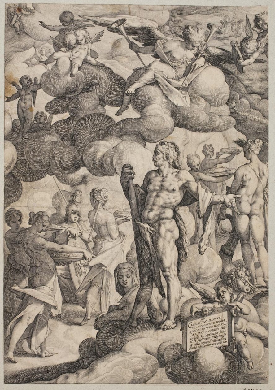 Il matrimonio di Cupido e Psiche da Hendrick Goltzius