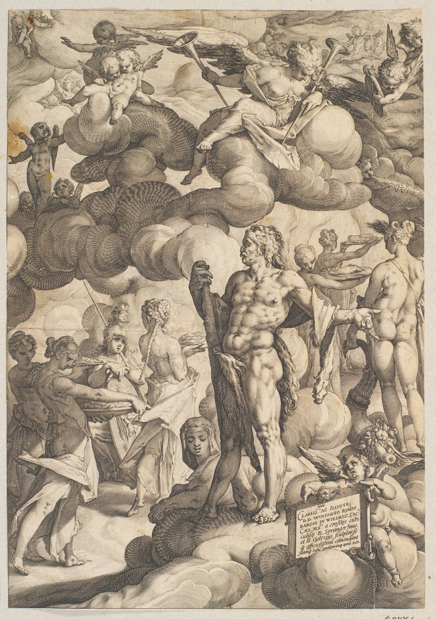 Il matrimonio di Cupido e Psiche da Hendrick Goltzius
