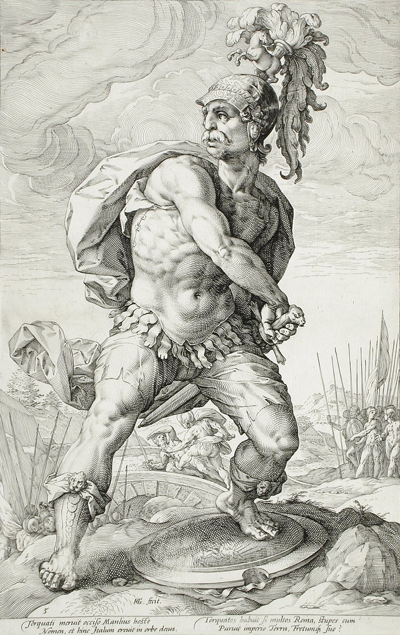 Tito Manlio Torquato da Hendrick Goltzius