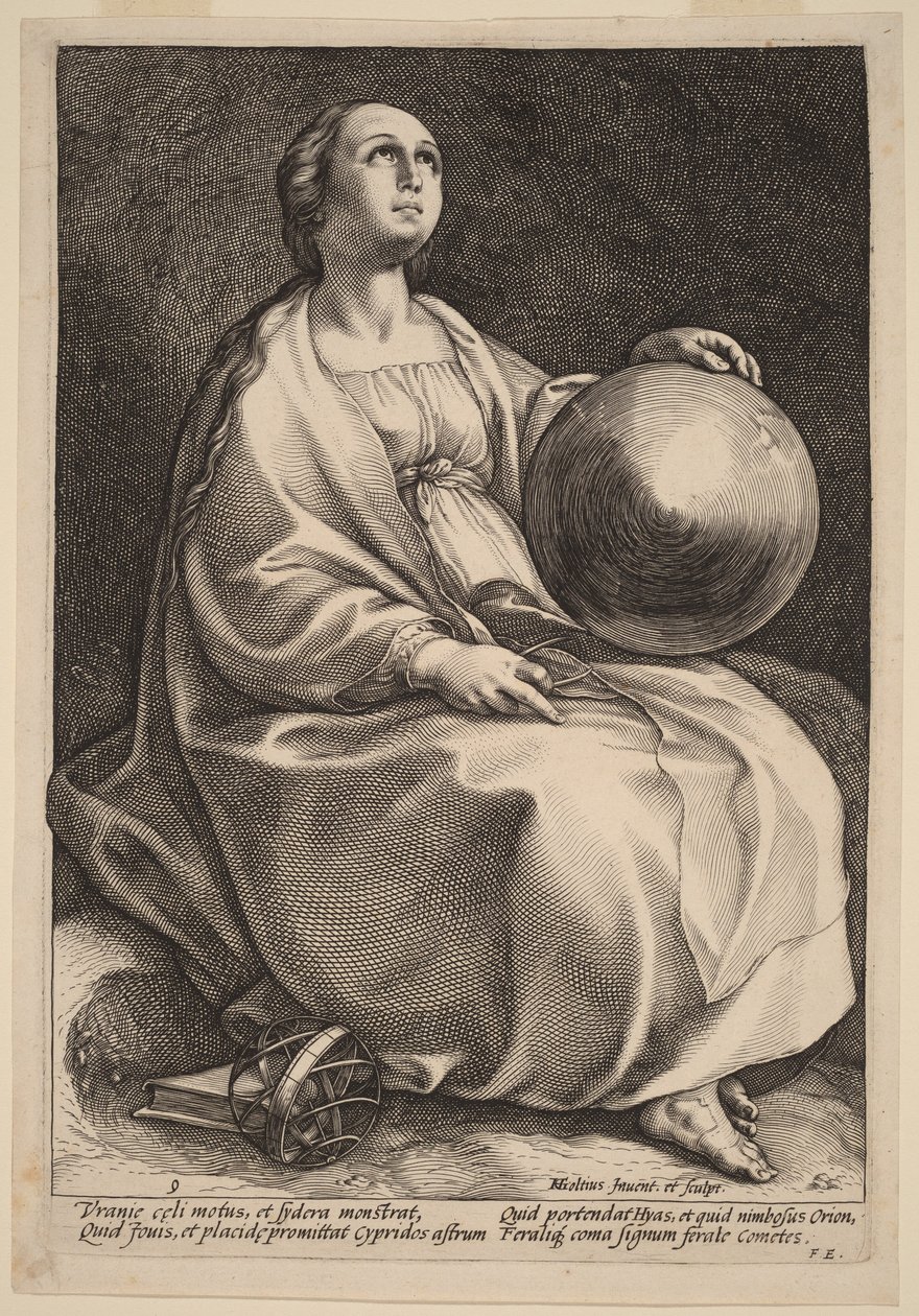 Urania da Hendrick Goltzius