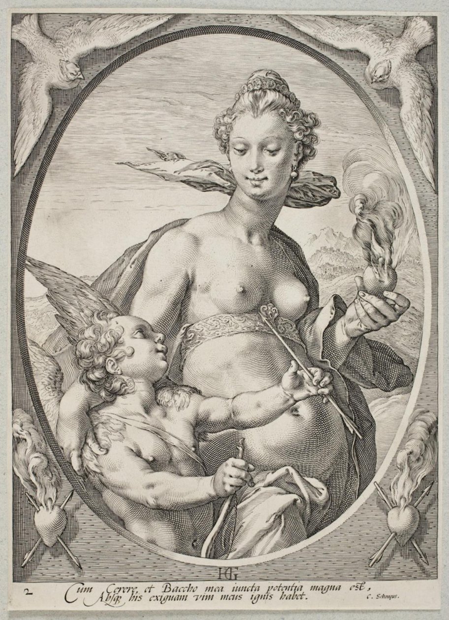 Venere da Hendrick Goltzius