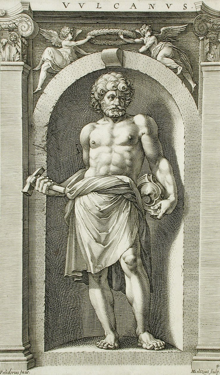 Vulcano da Hendrick Goltzius