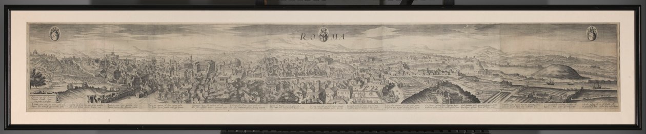 Panorama di Roma da Hendrick Hondius (I)