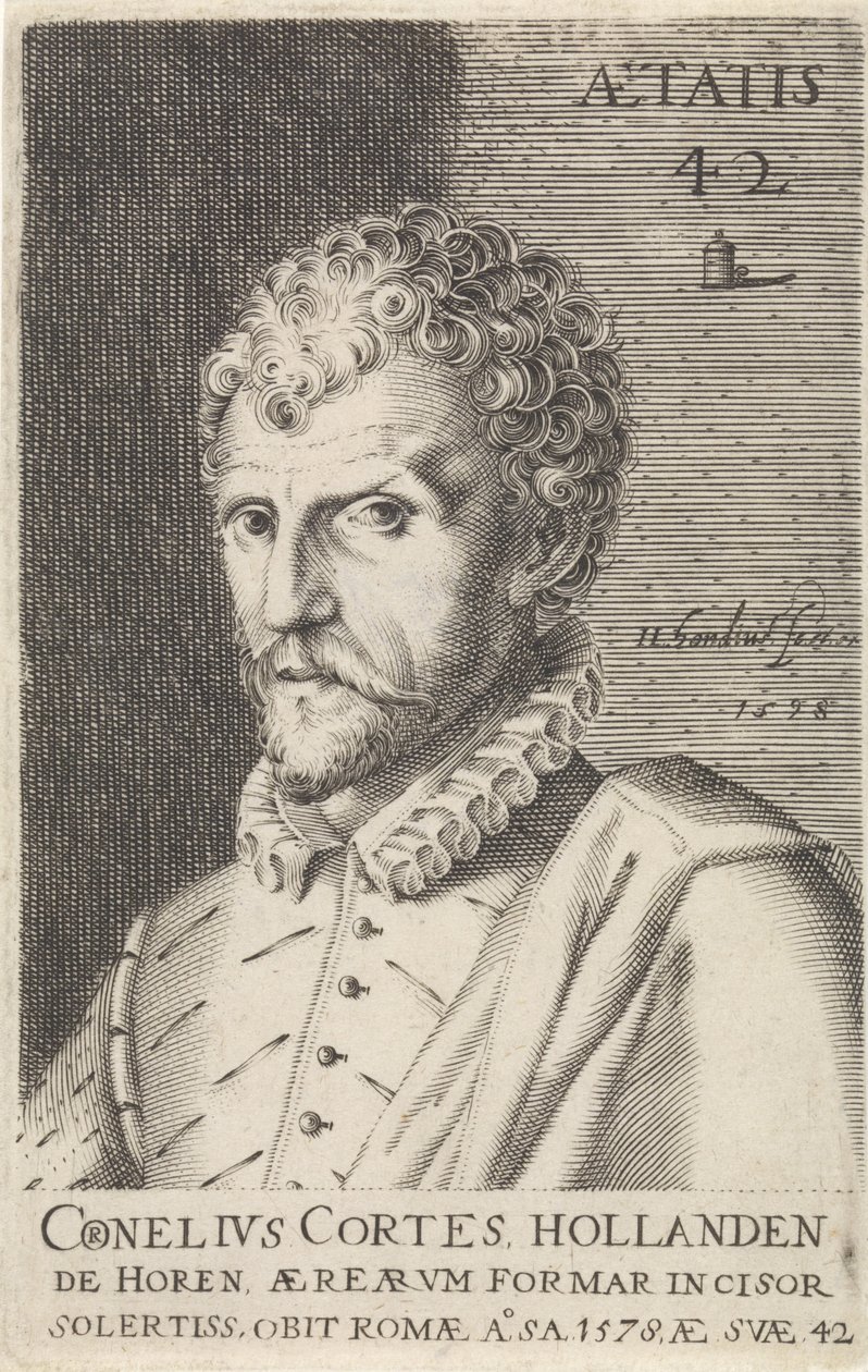 Ritratto di Cornelis Cort da Hendrick Hondius (I)