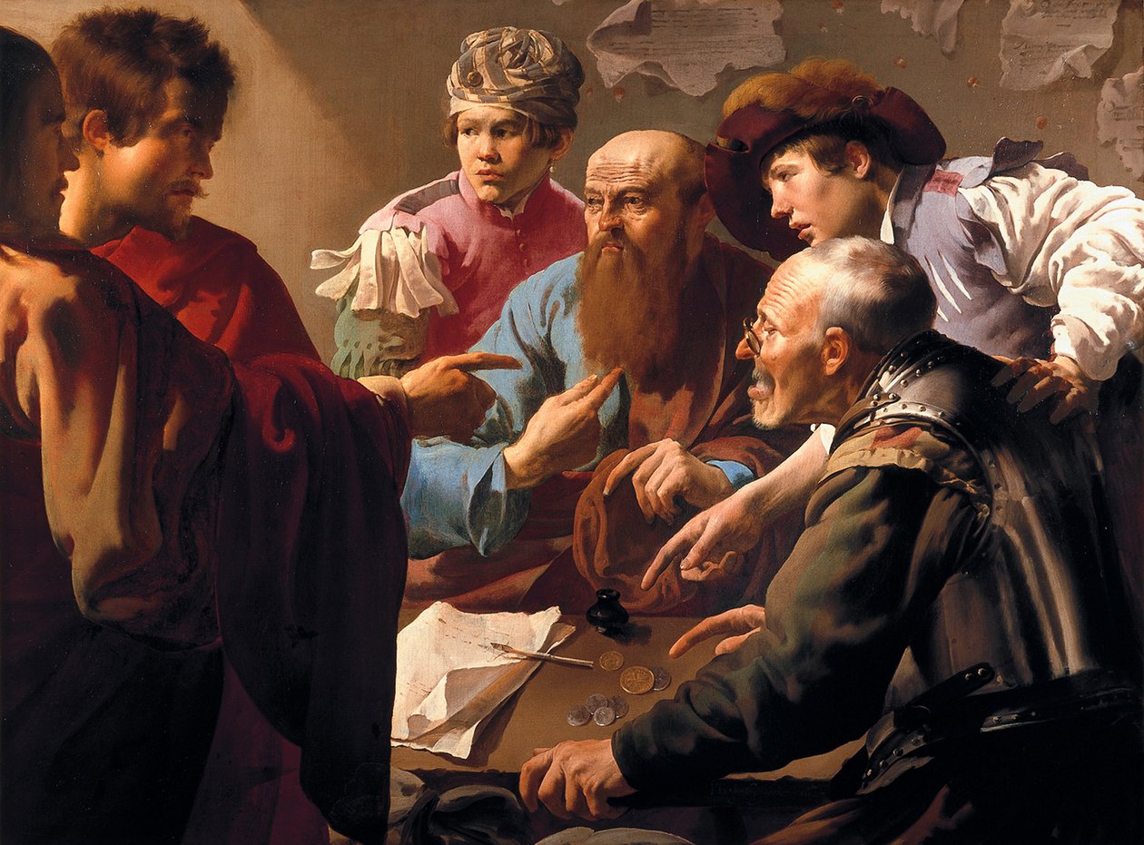 La chiamata di San Matteo da Hendrick Jansz Terbrugghen