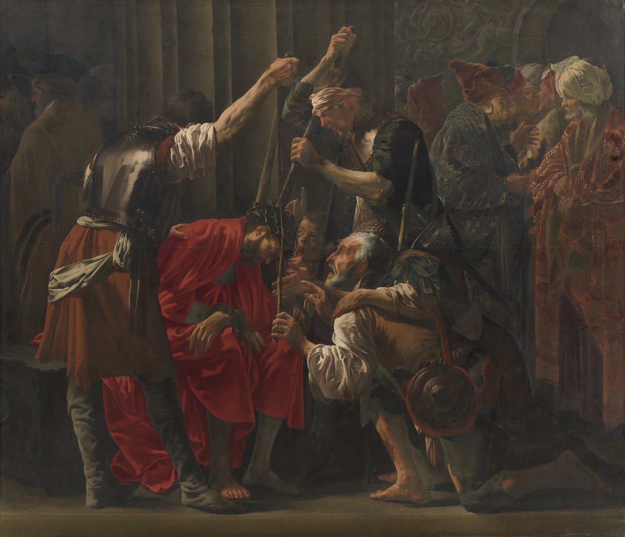 Cristo coronato di spine da Hendrick ter Brugghen