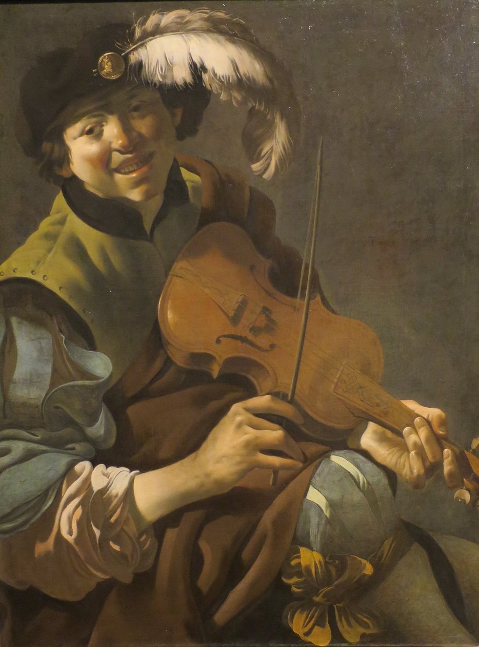 Olandese: Ragazzo violinista Un ragazzo violinista da Hendrick ter Brugghen