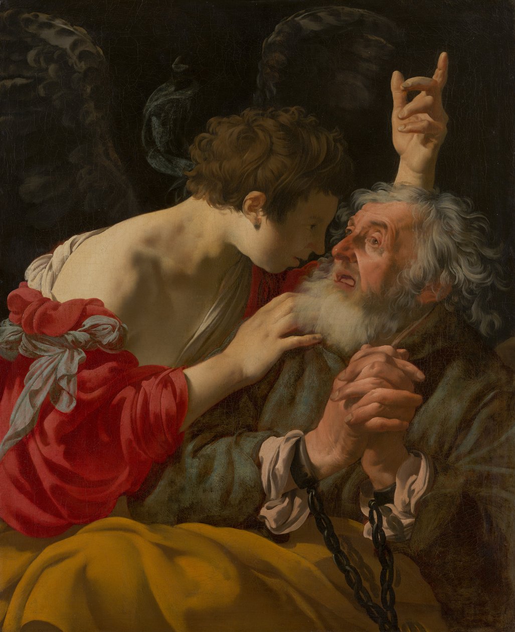 La liberazione di san Pietro da Hendrick ter Brugghen
